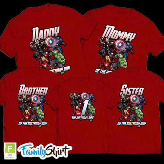Avengers Group T-Shirts