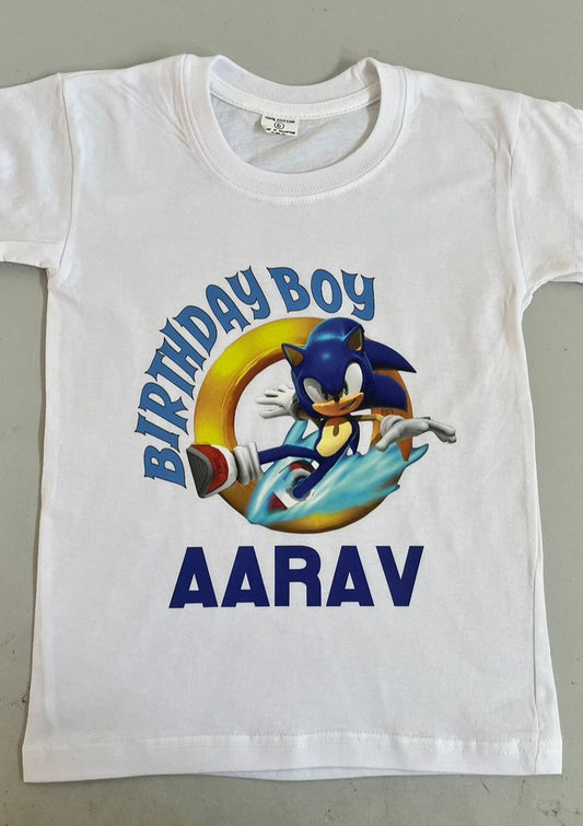 Sonic Birthday Boy T-Shirt